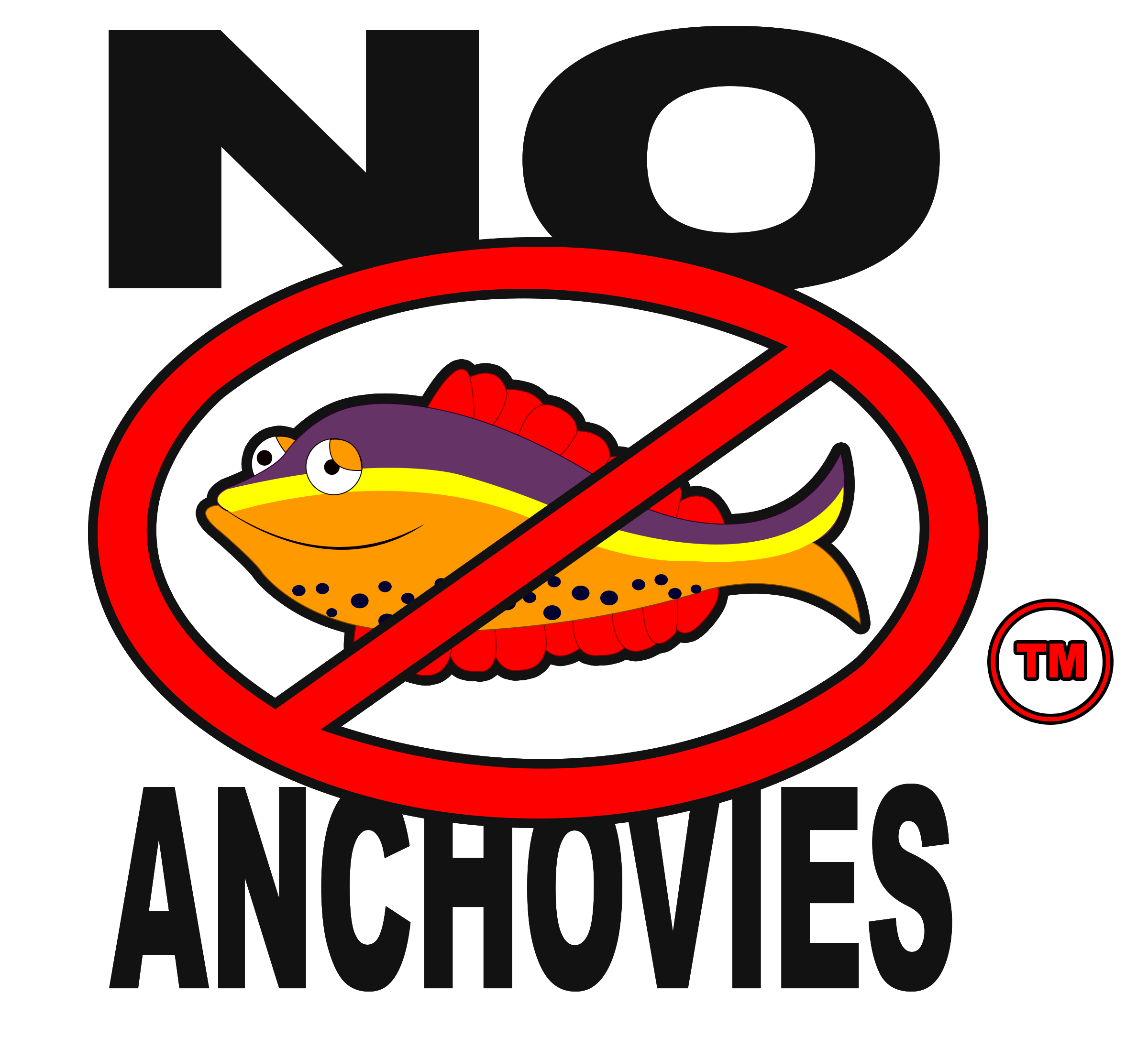 No Anchovies™ Logo™